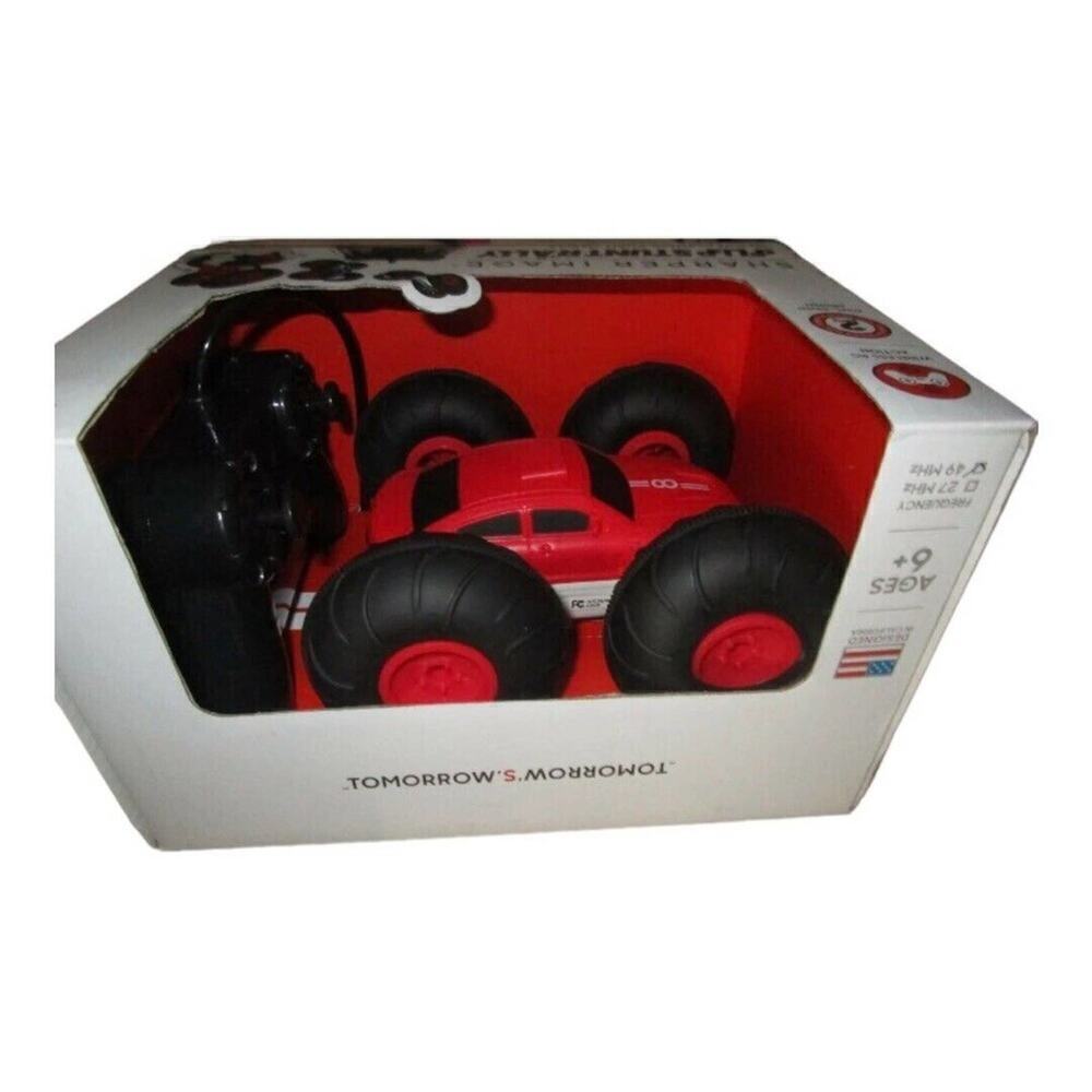 ✅ Sharper Image Remote Control RC Cars Flip Stunt Rally Car Toy for Kids,